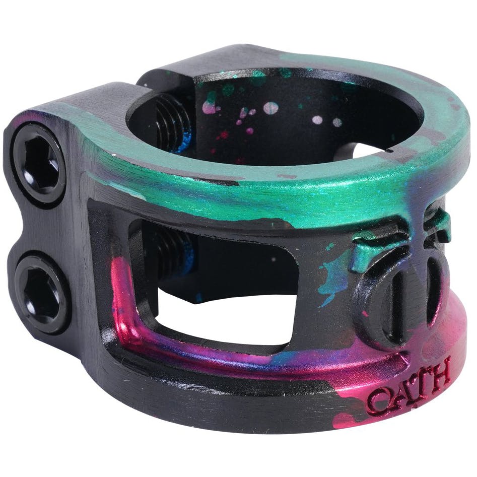 green-pink-black